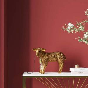 KARE KARE Animal Flower Sheep stolová lampa zlatá vyobraziť