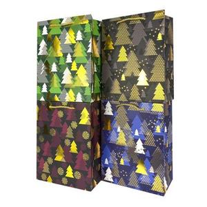 TORO Papierová darčeková taška TORO 32x26x12cm MIX vianočná vyobraziť