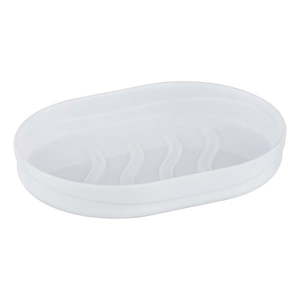 Biela plastová nádobka na mydlo Vigo - Allstar vyobraziť
