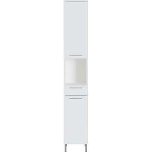 Biela vysoká kúpeľňová skrinka 30x190 cm Arvada - Germania vyobraziť