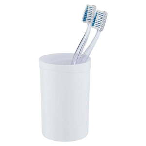 Biely plastový téglik na zubné kefky Vigo - Allstar vyobraziť