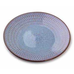 Keramický talíř ERICA 27 cm modro-šedý vyobraziť