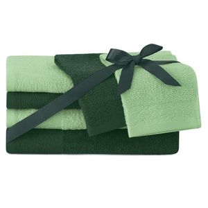 Sada 6 ks uterákov FLOS klasický štýl zelená vyobraziť