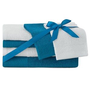 Sada 6 ks ručníků FLOSS klasický styl modrá vyobraziť