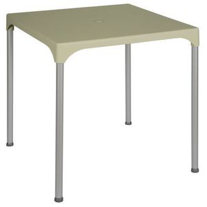 ROJAPLAST Záhradný stôl PRIME, 70 x 70 cm, taupe vyobraziť