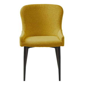 Žltá jedálenská stolička Ontario – Unique Furniture vyobraziť