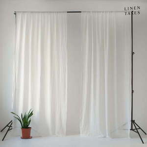 Biela záclona 130x170 cm Daytime - Linen Tales vyobraziť