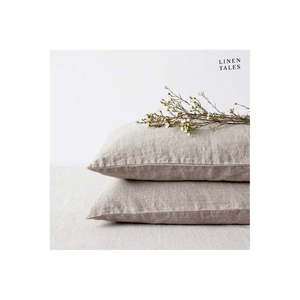 Ľanová obliečka na vankúš 70x90 cm Natural – Linen Tales vyobraziť