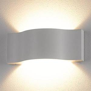 Lucande LED vonkajšie nástenné svietidlo Jace, biele vyobraziť