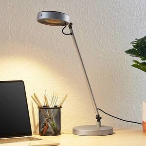 Lucande Lucande Vilana LED lampa na písací stôl strieborná vyobraziť