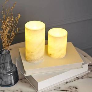 Pauleen Pauleen Cosy Marble Candle LED sviečka 2 kusy vosk vyobraziť