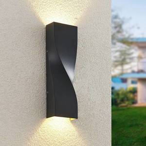 Lucande Lucande Tibelya LED nástenná lampa exteriérová vyobraziť