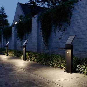 Lucande Solárne chodníkové LED svietidlo Silvan snímač 60 vyobraziť