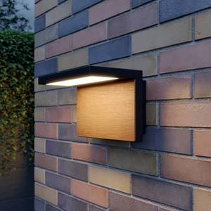 Lucande Lucande Lignus vonkajšie nástenné LED svietidlo vyobraziť