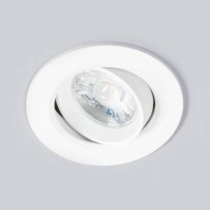Arcchio Zapustené svetlo LED Quentin v bielej farbe, 6 W vyobraziť
