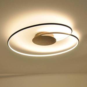 Lindby Stropné LED svietidlo Joline hrdzavo-hnedé 74 cm vyobraziť