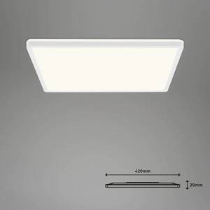 Briloner LED stropné svietidlo Slim S stmievateľné CCT biele 42x42cm vyobraziť