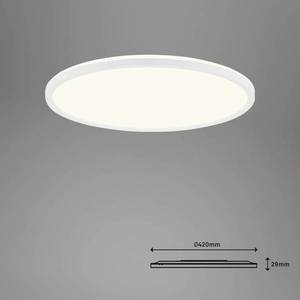 Briloner LED stropné svietidlo Slim S stmievateľné CCT biele Ø 45 cm vyobraziť