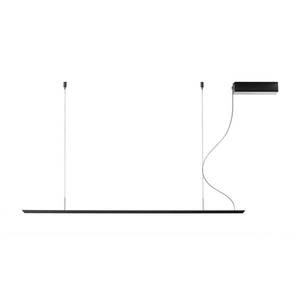 Carpyen LED závesné svietidlo Lineal, čierna, dĺžka 158 cm vyobraziť
