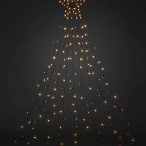 Konstsmide Christmas Svetelný LED záves Triangel s hviezdou vyobraziť