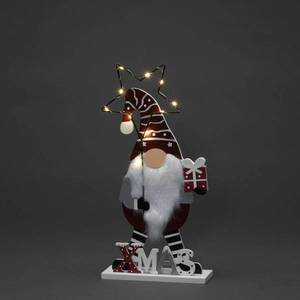 Konstsmide Christmas LED svietidlo Santa s hviezdou, na batérie vyobraziť