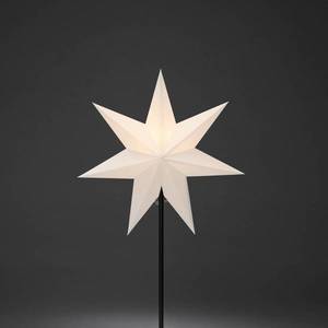 Konstsmide Christmas Svietidlo Papierová hviezda 7-cípa, biela 65 cm vyobraziť