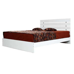 Biela dvojlôžková posteľ 160x200 cm Fuga – Kalune Design vyobraziť