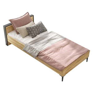 Jednolôžková posteľ s roštom 90x200 cm v prírodnej farbe AR5 – Kalune Design vyobraziť