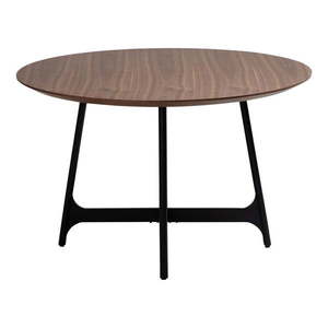 Okrúhly jedálenský stôl s doskou v dekore orechového dreva ø 120 cm Ooid – DAN-FORM Denmark vyobraziť