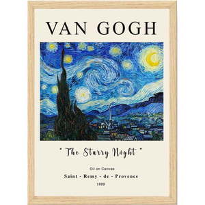 Plagát v ráme 55x75 cm Vincent van Gogh – Wallity vyobraziť