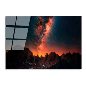Sklenený obraz 100x70 cm Night Sky - Wallity vyobraziť