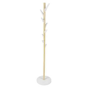 Biely/prírodný bambusový vešiak Finja – Wenko vyobraziť