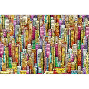 Sklenený obraz 100x70 cm City - Wallity vyobraziť