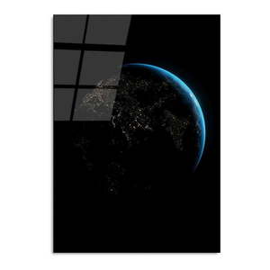 Sklenený obraz 70x100 cm Earth - Wallity vyobraziť