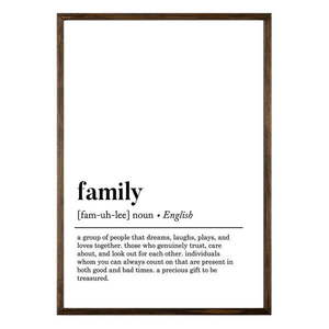 Plagát 50x70 cm Family – Wallity vyobraziť