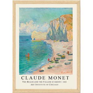 Plagát v ráme 55x75 cm Claude Monet – Wallity vyobraziť