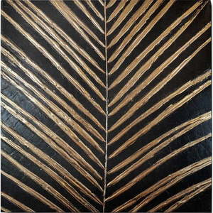 Ručne maľovaný obraz 70x70 cm Palm Leaf – Wallity vyobraziť