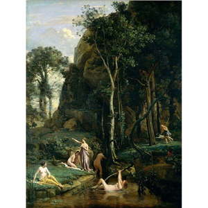 Obraz - reprodukcia 70x100 cm Camille Corot – Wallity vyobraziť