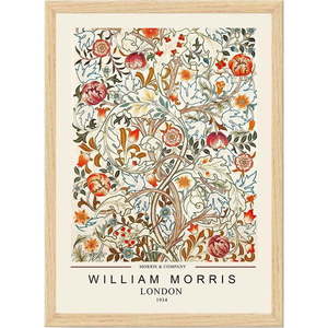 Plagát v ráme 55x75 cm William Morris – Wallity vyobraziť