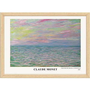 Plagát v ráme 75x55 cm Claude Monet – Wallity vyobraziť
