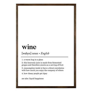 Plagát 50x70 cm Wine – Wallity vyobraziť
