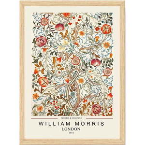 Plagát v ráme 35x45 cm William Morris – Wallity vyobraziť