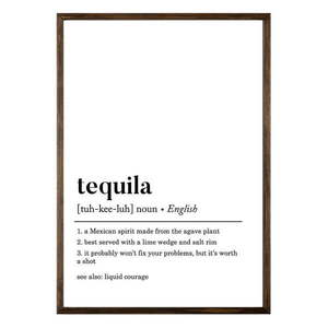 Plagát 50x70 cm Tequila – Wallity vyobraziť