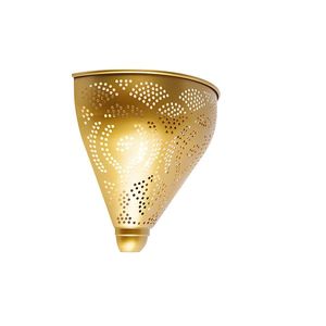 Orientálna nástenná lampa zlatá - Zayn vyobraziť