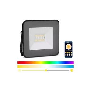 LED Inteligentný stmievateľný RGB reflektor LED/20W/230V IP65 čierna vyobraziť