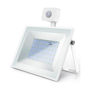 B.V. - LED Reflektor so senzorom LED/50W/230V 6400K IP65 biela vyobraziť