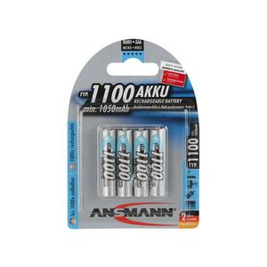 Ansmann Ansmann 07521 Micro AAA - 4ks nabíjacia batéria AAA NiMH1, 2V/1050mAh vyobraziť
