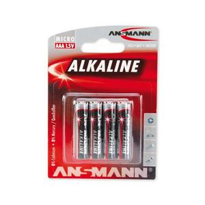 Ansmann Ansmann 09630 LR03 AAA RED - 4ks alkalická batéria 1, 5V vyobraziť