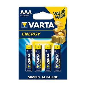 VARTA Varta 4103 - 4 ks Alkalická batéria ENERGY AAA 1, 5V vyobraziť