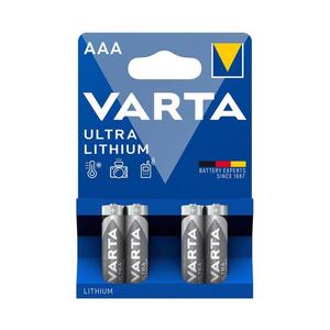 VARTA Varta 6106301404 - 4 ks Líthiová batéria ULTRA AA 1, 5V vyobraziť